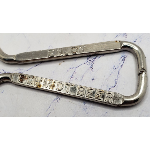 Vintage Schmidt Brewing 'Enjoy Schmidt Beer" St Paul MN Beer Bottle Opener - Picture 4 of 4